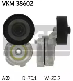 VKM 38602 SKF Натяжной ролик, поликлиновойремень